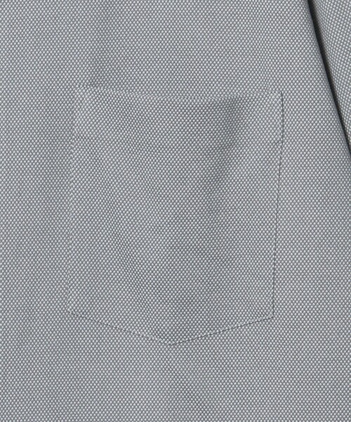 UNITED ARROWS(ユナイテッドアローズ)の「ロイヤルオックス カッタウェイカラー シャツ COMFORT EASY―MODEL 抗菌防臭(シャツ/ブラウス・メンズ・ネイビー/ライトグレー・S/M/L/XL)」の11枚目の写真