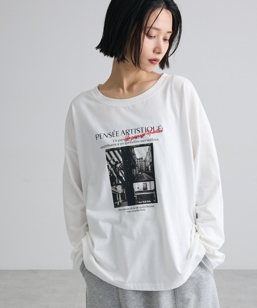 Green Parks(グリーンパークス)の「アソートロゴロンT(Tシャツ/カットソー・レディース・C/B/D/A・FREE)」の1枚目の写真
