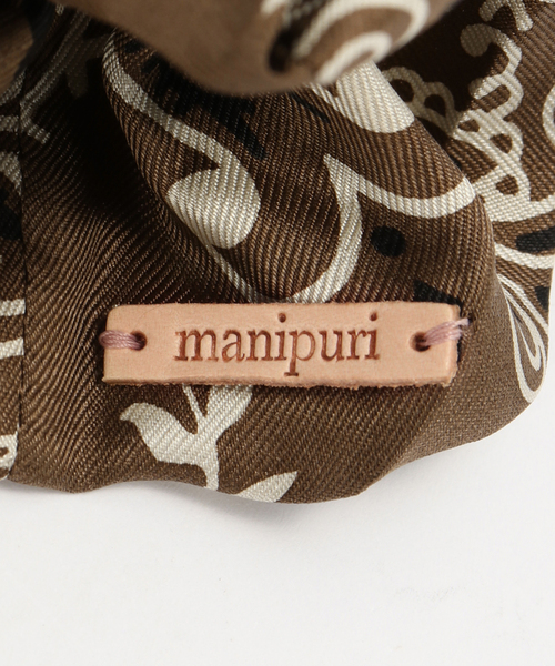 journal standard L'essage(ジャーナルスタンダードレサージュ)の「MANIPURI/マニプリ ラッフシュシュ(その他ヘアアクセサリー・レディース・ブラウン・FREE)」の4枚目の写真