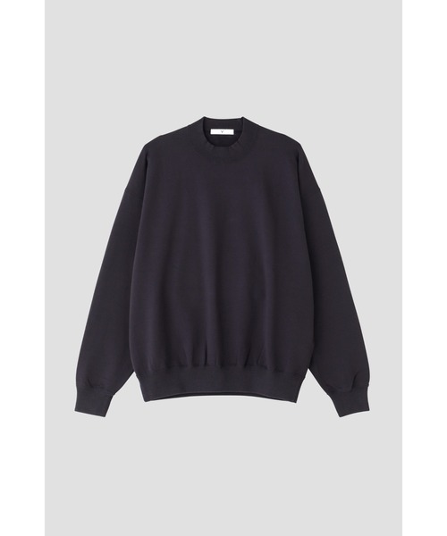Y(ワイ)の「Y / ORGANIC COTTON BLEND HEAVY WEIGHT FLEECE CREW NECK(Tシャツ/カットソー・メンズ・ネイビー/ホワイト・SMALL/MEDIUM)」の15枚目の写真