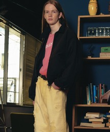 【ADAMPATEK/アダムパテック】 mute faux suede loose zip blouson スエードブルゾン