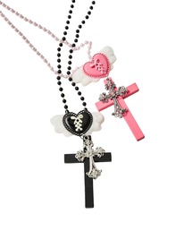 dollslutz（ドルズラッツ）の「【dollslutz】corrupted necklace /【ﾄﾞﾙｽﾞﾗｯﾂ】コラプテッドネックレス（ネックレス）」