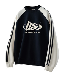 UNTAPPED STUDIO（アンタップドスタジオ）の「USトラックスポーティオーバーサイズマンツーマン3カラー（スウェット）」