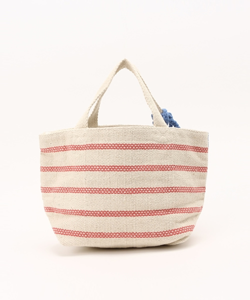 Lilas Campbell（リラキャンベル）の「＿Lilas Campbell　toto bag american（ハンドバッグ・レディース・ブラック/ピンク・FREE）」の4枚目の写真