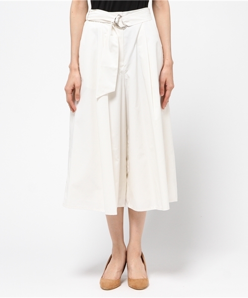 NATURAL BEAUTY BASIC（ナチュラルビューティーベーシック）の「【JJ 6月号掲載】【JJコラボ JJ×NBB】シャンブレースカーチョ（その他パンツ・レディース・ホワイト系その他・MEDIUM/SMALL/X-SMALL）」の2枚目の写真