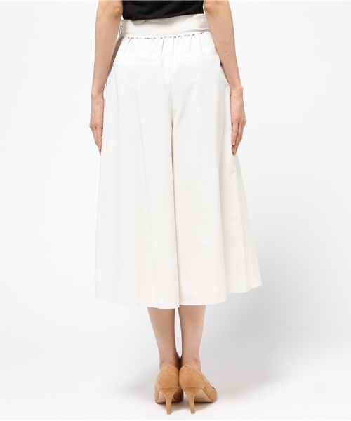 NATURAL BEAUTY BASIC（ナチュラルビューティーベーシック）の「【JJ 6月号掲載】【JJコラボ JJ×NBB】シャンブレースカーチョ（その他パンツ・レディース・ホワイト系その他・MEDIUM/SMALL/X-SMALL）」の4枚目の写真