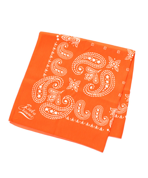 RODEO CROWNS WIDE BOWL（ロデオクラウンズワイドボウル）の「オリジナル ペイズリー バンダナ（バンダナ/スカーフ・レディース・ピンク/ホワイト/グリーン/レッド/ブラック/オレンジ/ネイビー・FREE）」の7枚目の写真