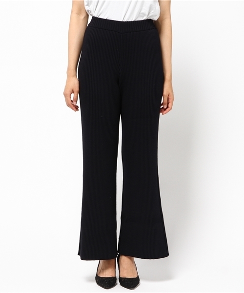 UNITED TOKYO（ユナイテッドトウキョウ）の「ニットワイドパンツ（その他パンツ・レディース・ブラウン/ネイビー/グレー・FREE）」の6枚目の写真