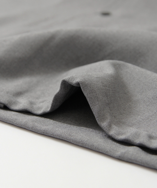 SENSE OF PLACE by URBAN RESEARCH（センスオブプレイスバイアーバンリサーチ）の「リブカラーコーチジャケット（その他アウター・メンズ・グレー/チャコールグレー・LARGE/MEDIUM）」の14枚目の写真