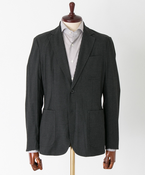 URBAN RESEARCH(アーバンリサーチ)の「UR TAILOR キャリーマンストレッチセットアップJK(テーラードジャケット・メンズ・ネイビー/グレー・MEDIUM/LARGE/SMALL)」の3枚目の写真