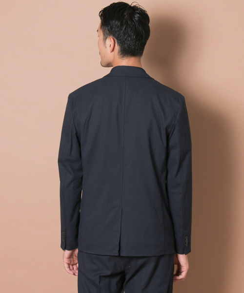 URBAN RESEARCH(アーバンリサーチ)の「UR TAILOR キャリーマンストレッチセットアップJK(テーラードジャケット・メンズ・ネイビー/グレー・MEDIUM/LARGE/SMALL)」の7枚目の写真
