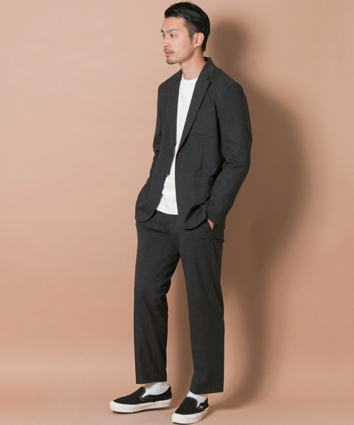 URBAN RESEARCH(アーバンリサーチ)の「UR TAILOR キャリーマンストレッチセットアップJK(テーラードジャケット・メンズ・ネイビー/グレー・MEDIUM/LARGE/SMALL)」の18枚目の写真