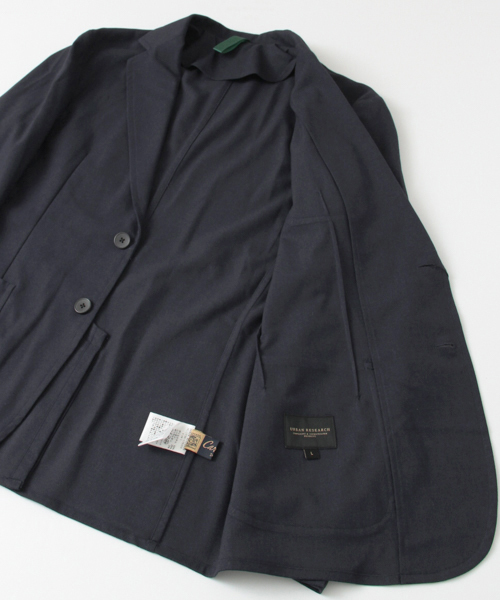 URBAN RESEARCH(アーバンリサーチ)の「UR TAILOR キャリーマンストレッチセットアップJK(テーラードジャケット・メンズ・ネイビー/グレー・MEDIUM/LARGE/SMALL)」の8枚目の写真