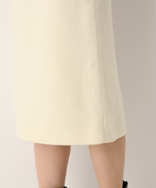 A part by（アパートバイ）の「シャギータイトスカート 730167 （スカート・レディース・ホワイト/キャメル/グレー・FREE）」の5枚目の写真
