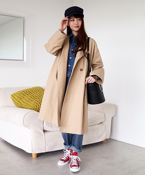 N.（N. Natural Beauty Basic）（エヌエヌナチュラルビューティーベーシック）の「ミディアムウエイトハイウエストテーパードデニム（デニムパンツ・レディース・ダークネイビー/ブルー・MEDIUM/SMALL）」の12枚目の写真