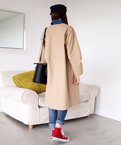 N.（N. Natural Beauty Basic）（エヌエヌナチュラルビューティーベーシック）の「ミディアムウエイトハイウエストテーパードデニム（デニムパンツ・レディース・ダークネイビー/ブルー・MEDIUM/SMALL）」の14枚目の写真