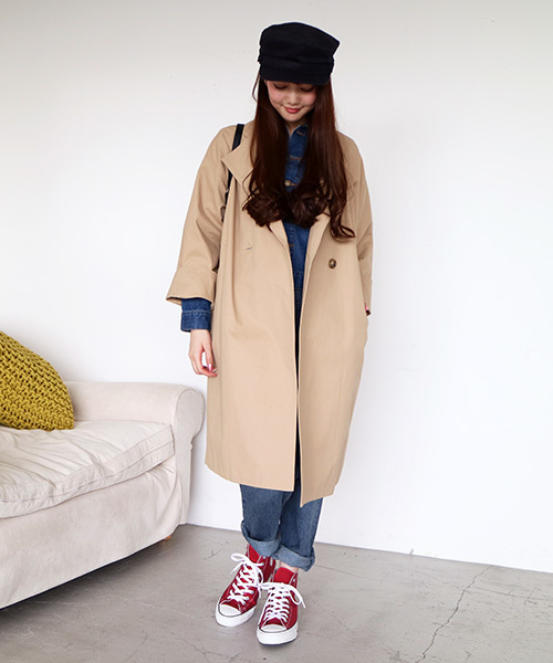 N.（N. Natural Beauty Basic）（エヌエヌナチュラルビューティーベーシック）の「ミディアムウエイトハイウエストテーパードデニム（デニムパンツ・レディース・ダークネイビー/ブルー・MEDIUM/SMALL）」の16枚目の写真