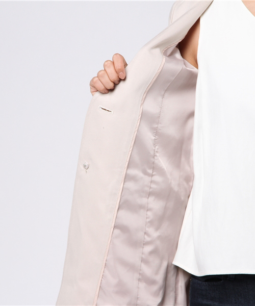 JILL by JILL STUART（ジルバイジルスチュアート）の「FRILL POCKET JACET （その他アウター・レディース・グレー/ベージュ・SMALL/MEDIUM）」の5枚目の写真