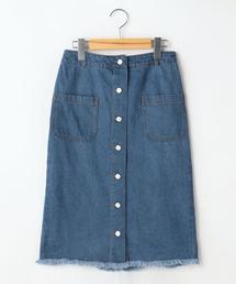 RAY CASSIN | 前ボタンミディタイトスカート(スカート)