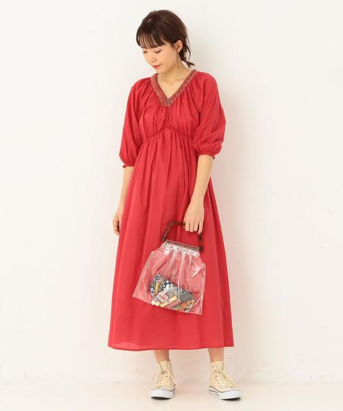 Another Edition（アナザーエディション）の「スクエアハンドルクリアバッグ（トートバッグ・レディース・ブラック/ブラウン・フリー）」の9枚目の写真