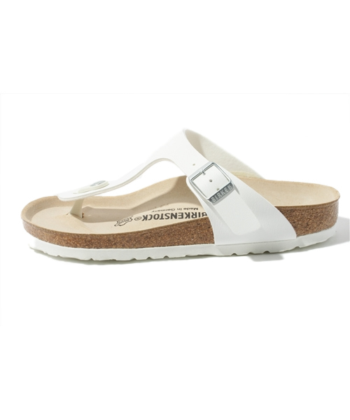 BIRKENSTOCK(ビルケンシュトック)の「■FUDGE/Fine 6月号掲載】ホワイトサンダル・GIZEH BF White(UNISEX)(サンダル・レディース・ホワイト・35/36/37/38/39/40/41/42/43)」の2枚目の写真
