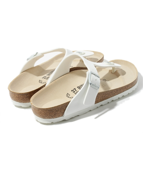 BIRKENSTOCK(ビルケンシュトック)の「■FUDGE/Fine 6月号掲載】ホワイトサンダル・GIZEH BF White(UNISEX)(サンダル・レディース・ホワイト・35/36/37/38/39/40/41/42/43)」の4枚目の写真