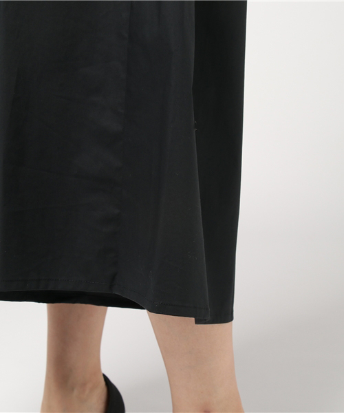 CLANE（クラネ）の「OVER LINE SALOPETTE（ワンピース・レディース・ブラック/グリーン/アイボリー・1/2）」の7枚目の写真