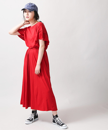 WEGO | WEGO/2WAYフリルマキシワンピース(ワンピース)