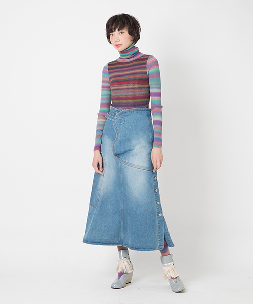 ツモリ ツモリチサト　TSUMORI デニム　ジャンパースカート tsumori chisato CARRY :ツモリチサトの財布・バッグ | 2024 AW - Hana