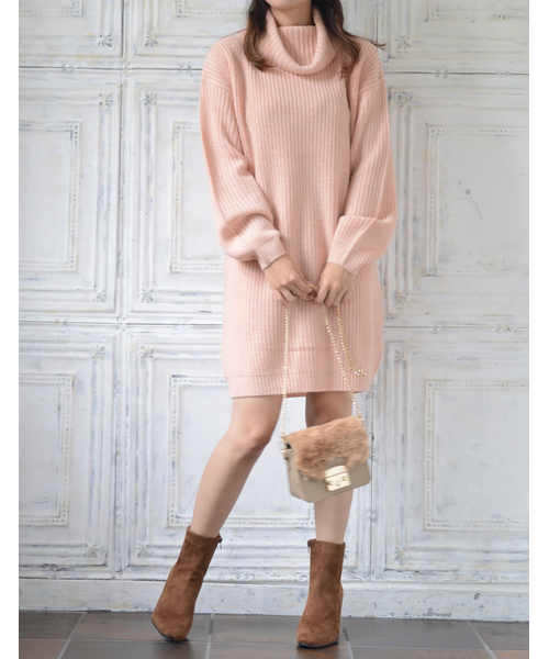 極美品✨コンジェペイエ　アデュートリステス　ニットワンピース　タートルネック 楽天市場】【中古】美品 conges payes コンジェペイエ アデュー