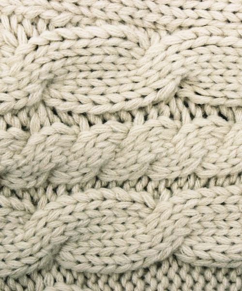 ８(eight)（エイト）の「ケーブルニット スヌード ネックウォーマー（ストール/ショール・メンズ・ブラック/ベージュ/グレー・FREE）」の6枚目の写真