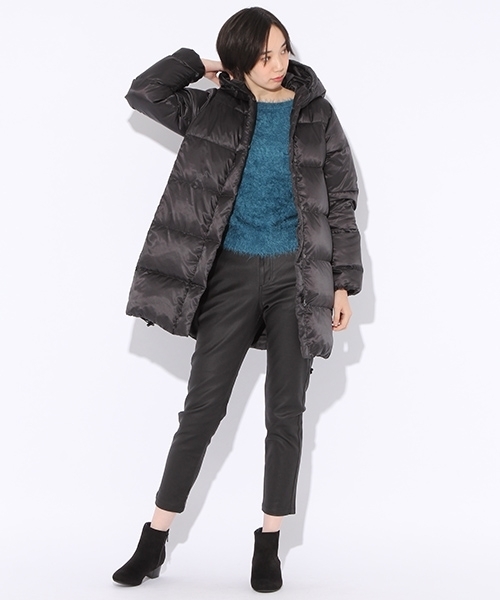 niko and...（ニコアンド）の「オリジナルフェザーヤーンプルオーバーニット（ニット/セーター・レディース・ピンク/グリーン/モカ/ネイビー・LARGE/MEDIUM）」の21枚目の写真