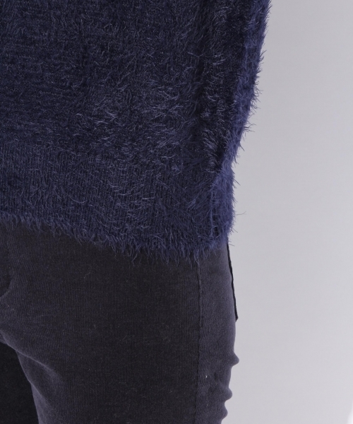 niko and...（ニコアンド）の「オリジナルフェザーヤーンプルオーバーニット（ニット/セーター・レディース・ピンク/グリーン/モカ/ネイビー・LARGE/MEDIUM）」の15枚目の写真