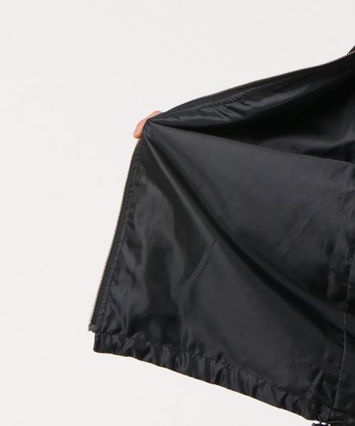 niko and...（ニコアンド）の「オリジナルキルトライナー型コート（ブルゾン・レディース・ブラック/オフホワイト/カーキ・LARGE/MEDIUM）」の4枚目の写真