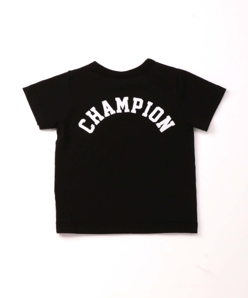 Champion（チャンピオン）の「CHAMPION/チャンピオン CHENILLE TEE/シェニールTシャツ（Tシャツ/カットソー・キッズ・ホワイト/サックスブルー/グリーン/ブラック/ピンク/ネイビー・100/110/120/140/130）」の13枚目の写真
