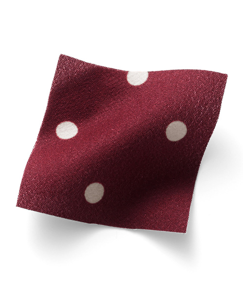 IEDIT（イディット）の「ＩＥＤＩＴ　ふわりと揺れるドットプリントロングスカート（スカート・レディース・ブラック/ワインレッド・SMALL/MEDIUM/LARGE/X-LARGE/XX-LARGE）」の8枚目の写真