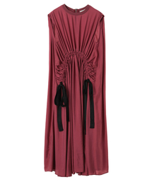 CLANE | WAIST DESIGN GATHER ONEPIECE(ワンピース)