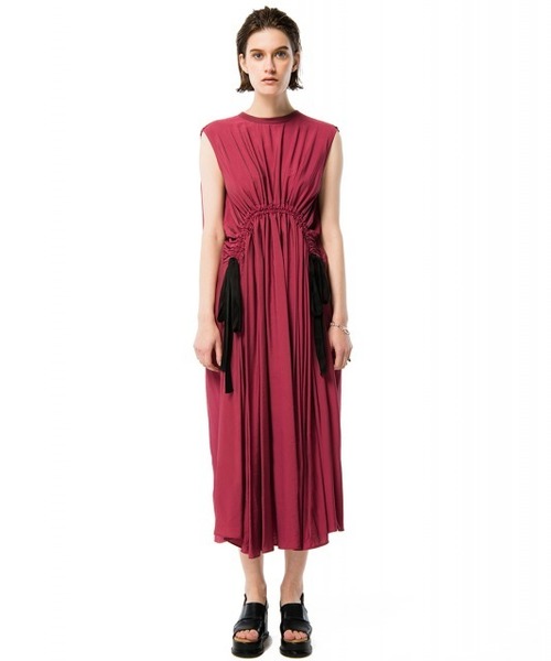 ワンピース CODE DESIGN GATHER ONE-PIECE CLANE（クラネ）の「WAIST DESIGN GATHER ONEPIECE（ワンピース