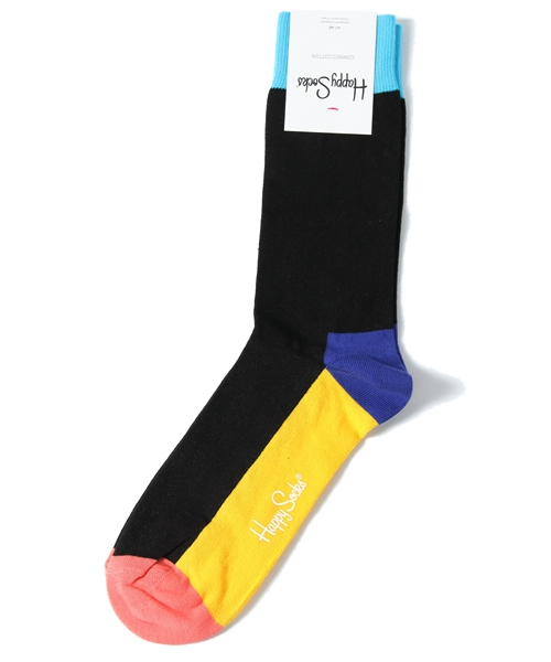 Happy Socks(ハッピーソックス)の「Happy Socks(ソックス/靴下・メンズ・ネイビー/グレー系その他/ブラック系その他/ピンク系その他・FREE)」の2枚目の写真