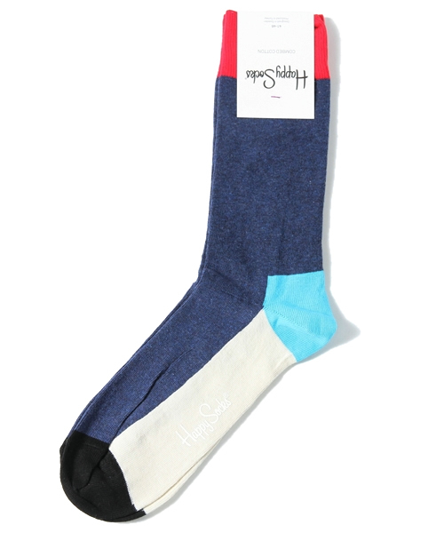 Happy Socks(ハッピーソックス)の「Happy Socks(ソックス/靴下・メンズ・ネイビー/グレー系その他/ブラック系その他/ピンク系その他・FREE)」の4枚目の写真