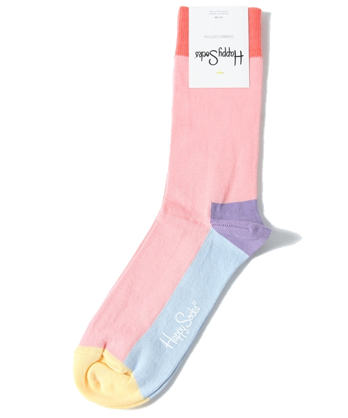 Happy Socks(ハッピーソックス)の「Happy Socks(ソックス/靴下・メンズ・ネイビー/グレー系その他/ブラック系その他/ピンク系その他・FREE)」の1枚目の写真