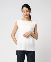 AMERICAN HOLIC | ・60新疆綿スムース 12col. 変形ボートネック★(Tシャツ/カットソー)