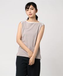 AMERICAN HOLIC | ・60新疆綿スムース 12col. 変形ボートネック★(Tシャツ/カットソー)