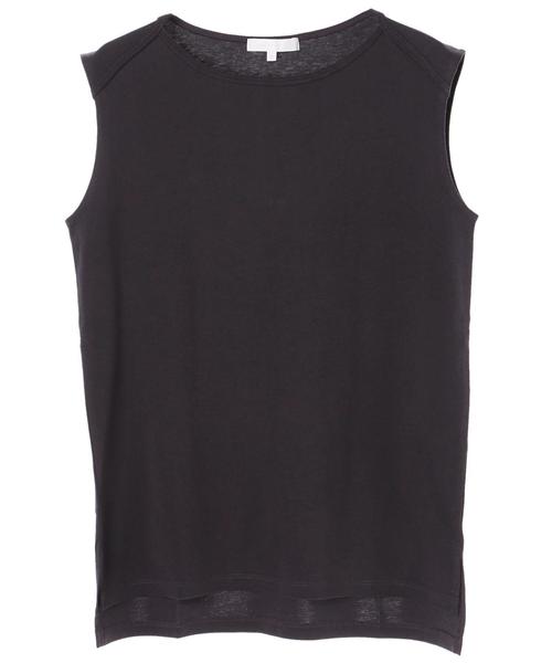 AMERICAN HOLIC(アメリカンホリック)の「・60新疆綿スムース 12col. 変形ボートネック★(Tシャツ/カットソー・レディース・チャコールグレー/レッド/モカ/ミント/ブルー/イエロー系その他2/オフホワイト/ブラック/ピンク/ネイビー/イエロー/ブルー系その他2・L/M)」の14枚目の写真