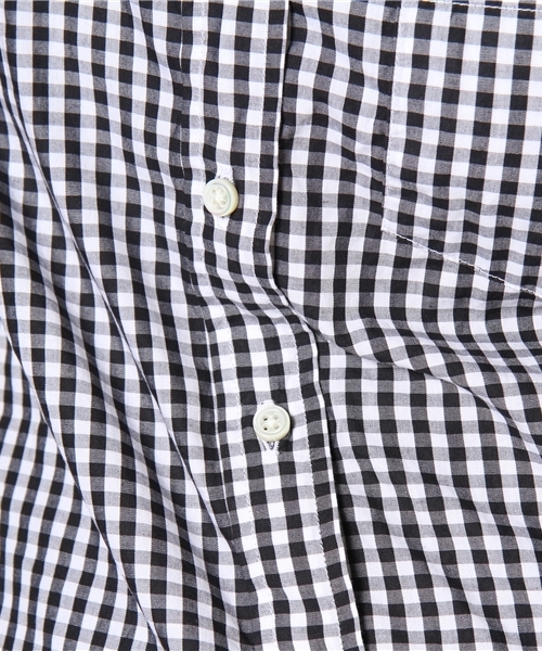SHIPS for women（シップスフォーウィメン）の「スキッパーギンガムシャツ（シャツ/ブラウス・レディース・ブラック/ブルー・SMALL/MEDIUM）」の10枚目の写真