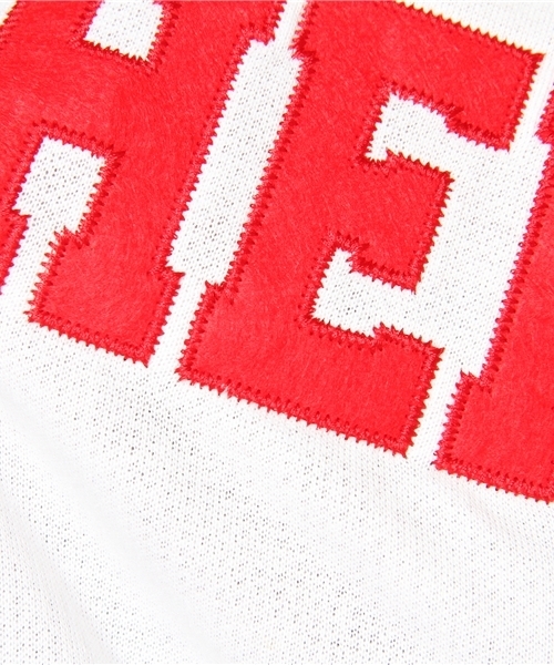 WEGO（ウィゴー）の「WEGO/アメカジプリント切替スウェット（5）（スウェット・レディース・ホワイト系その他/ネイビー/オフホワイト・FREE）」の10枚目の写真