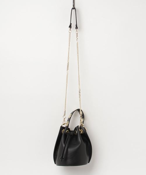 Tiara（ティアラ）の「Andrea Cardone/チェーンショルダー2WAYバッグ（ショルダーバッグ・レディース・グレー系その他/ブラック/ホワイト・FREE）」の15枚目の写真