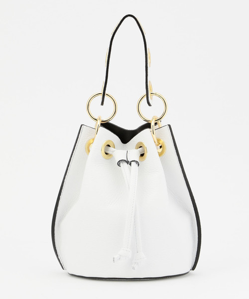 Tiara（ティアラ）の「Andrea Cardone/チェーンショルダー2WAYバッグ（ショルダーバッグ・レディース・グレー系その他/ブラック/ホワイト・FREE）」の5枚目の写真