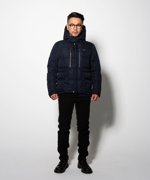 VIRGOwearworks（ヴァルゴウェアワークス）の「DEFORMED SPECIAL DOWN JKT（ダウンジャケット/コート・メンズ・ブラック/ネイビー/ブラウン・2/4/3）」の15枚目の写真
