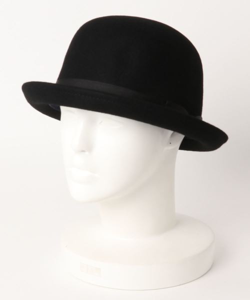 polcadot(ポルカドット)の「ベルト付きボーラー(ハット・レディース・ブラック/ベージュ/ネイビー/グレー/レッド・フリー)」の7枚目の写真